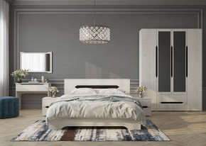 Зеркало Вега (Крафт белый) в Еманжелинске - emanzhelinsk.mebel24.online | фото 2